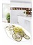 Dijital Baskılı Kaymaz Taban Bisiklet Çiçek Desenli Oval Mutfak Halısı, O-Mutfak-21-Sarı, 5