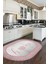 Dijital Baskılı Kaymaz Yıkanabilir Home Yazılı Oval Mutfak Halısı, O-Mutfak-12-Pembe, 3