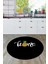 Home Yazılı Ananas Desenli Yıkanabilir Kaymaz Yuvarlak Mutfak Halısı, Y-Mutfak-31-Siyah, 5