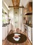 Kitchen Yazılı Aşçı Motifli Kaymaz Taban Yıkanabilir Yuvarlak Mutfak Halısı, Y-Mutfak-05-Kahve, 1