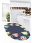 Dijital Baskılı Kaymaz Taban Renkli Fincanlar Oval Mutfak Halısı, O-Mutfak-26-Renkli, 4