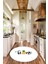 Home Yazılı Ananas Desenli Yıkanabilir Kaymaz Yuvarlak Mutfak Halısı, Y-Mutfak-31-Beyaz, 4
