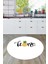 Home Yazılı Ananas Desenli Yıkanabilir Kaymaz Yuvarlak Mutfak Halısı, Y-Mutfak-31-Beyaz, 5