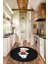 Kitchen Yazılı Aşçı Motifli Kaymaz Taban Yıkanabilir Yuvarlak Mutfak Halısı, Y-Mutfak-05-Antrasit, 1