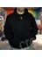 Filistin Özgür Tasarım Baskılı Oversize Hoodie Sweatshirt Siyah 3