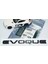 Evoque Bagaj Siyah 3m 3D Yazı Logo Range Rover Ile Uyumlu 5