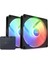 F140 Rgb Core Siyah 2X140 mm Fan RF-C14DF-B1 (Ikili Fan) 1