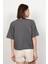Kadın Baskılı Kısa Salaş T-Shirt 2