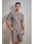 Basic Fitilli Bisiklet Yaka T-Shirt 1