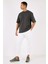 Pamuklu Oversize Bisiklet Yaka Basic T Shirt Erkek T Shirt 5902365 5