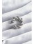 Pirinç Gümüş Renk Sarmal Earcuff Kıkırdak Model Kadın Küpe - TJ-BKP8258 1