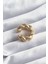 Pirinç Gold Renk Sarmal Model Earcuff Kıkırdak Model Kadın Küpe - TJ-BKP8259 1
