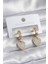 316L Çelik Gold Renk Zirkon Taş Detay Kalp Model Kadın Küpe - TJ-BKP8276 1