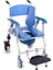 Comfort Plus DM-69U Tekerlekli Klozet Sandalye Mavi 2