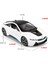 1/24 Bmw I8 Model Araba Için Uyumlu, Çinko Alaşım Geri Çekin Oyuncak Araba Çocuklar Için Ses ve Işık ile Erkek Kız Hediye (Beyaz) (Yurt Dışından) 2