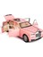 1/32 Rolls-Royce Phantom Model Araba, Çinko Alaşımı Geri Çekin Oyuncak Araba Çocuklar Için Ses ve Işık ile Erkek Kız Hediye (Pembe) (Yurt Dışından) 1