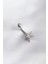 316L Cerrahi Çelik Zirkon Taşlı Yıldız Model Kadın Göbek Piercing - TJ-PR1222 1