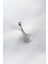 316L Cerrahi Çelik Zirkon Taş Detay Kadın Göbek Piercing - TJ-PR1224 1