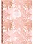 A6 Çizgili Defter La Plume Leaves Kahve 1