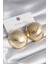 Pirinç Gold Renk Işleme Detay Yuvarlak Model Kadın Küpe - TJ-BKP8464 1