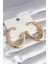 Pirinç Gold Renk Halka Model Kadın Küpe - TJ-BKP8470 1