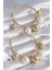Pirinç Gold Renk Halka Model Sallantı Top Detay Kadın Küpe - TJ-BKP8487 1