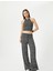 Boyundan Bağlamalı Crop Atlet Slim Fit 1