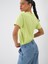 Bisiklet Yaka Pamuklu Regular Fit Basic Tişört 4