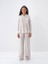 %100 Keten Oversize Basic Gömlek 1