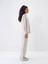 %100 Keten Oversize Basic Gömlek 3