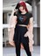 Spiderman Süperman Logo Baskılı Crop Top, Örümcek Adam Baskılı Crop Bluz 2