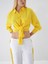 %100 Keten Oversize Basic Gömlek 2