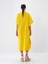 %100 Keten Oversize Elbise 4