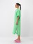 %100 Keten Oversize Elbise 3