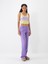 %100 Keten Beli Lastikli Regular Fit Pantolon 1
