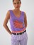 Pamuk Regular Fit Baskılı Triko Bluz 2