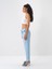 %100 Keten Regular Fit Bağcıklı Pantolon 4