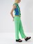 %100 Keten Beli Lastikli Regular Fit Pantolon 4