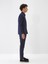 Slim Fit Çizgili Keten Jogger Pantolon 2