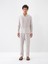 %100 Keten Regular Fit Basic Gömlek 1