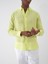 %100 Keten Regular Fit Basic Gömlek 2