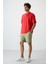 Fiesta Pamuklu Kalın Yüzeyi Dokulu Oversize Fit Baskılı Erkek T-Shirt - 88366 3