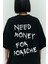 Collection Need Money Siyah Oversize T-Shirt 5