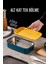 1400 ml Iki Kat Üç Bölme Paslanmaz Çelik Bento Lunch Box Yeni Nesil Sefer Tası -Çatal/kaşıklı MODEL-FFBL50002 8