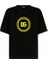 Flok Baskılı Yuvarlak Içinde Dg Logolu Ince Kumaş T-Shirt 1