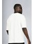 Ekru Basic Oversize T-Shirt 3