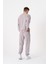 Erkek Basic Jogger Relaxed Gri Eşofman Altı 4