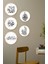 Dekorize Mdf 5 Parça Çerçeve Görünümlü Tablo Set 5005 2