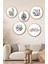 Dekorize Mdf 5 Parça Çerçeve Görünümlü Tablo Set 5005 3