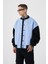 Erkek Out Case 91 Oversize Açık Mavi Bomber Ceket 1